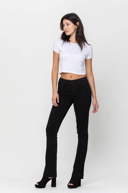 Black Flare Jegging