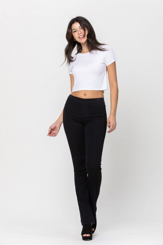 Black Flare Jegging