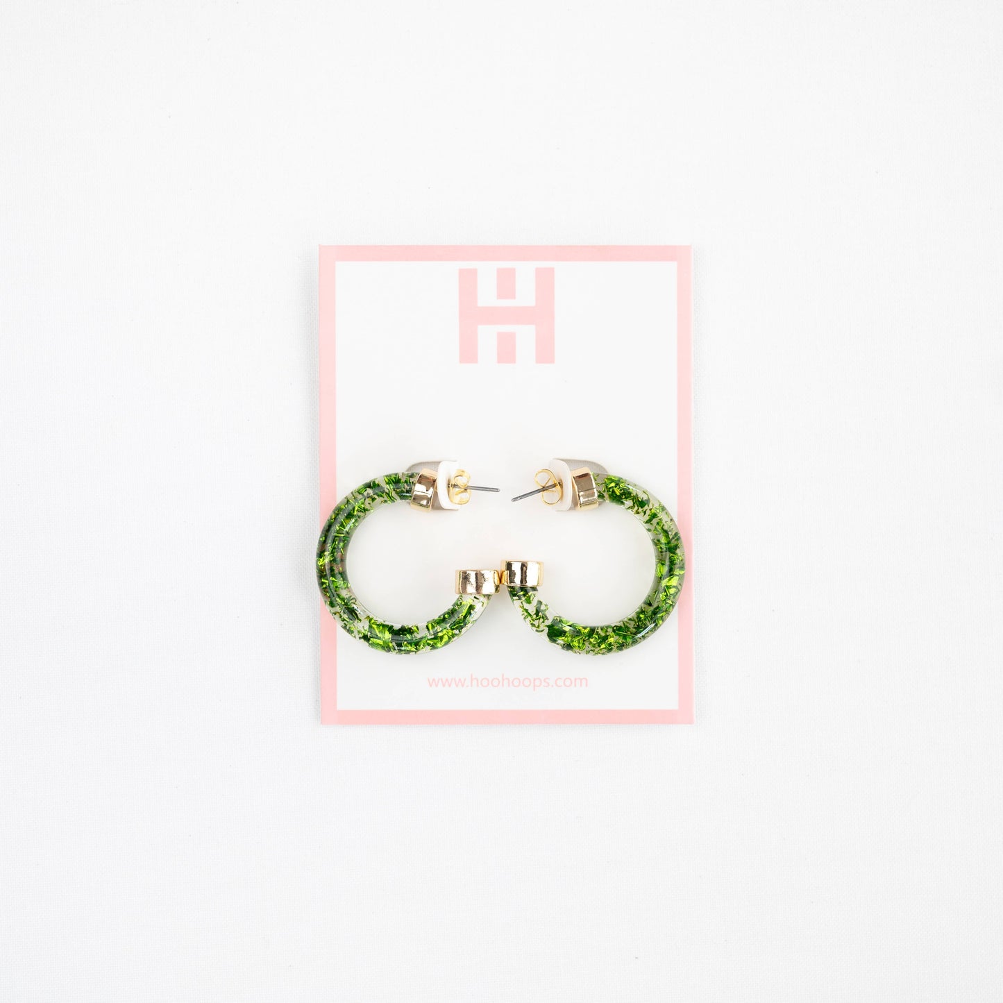 Green Foil Hoo Hoop Minis