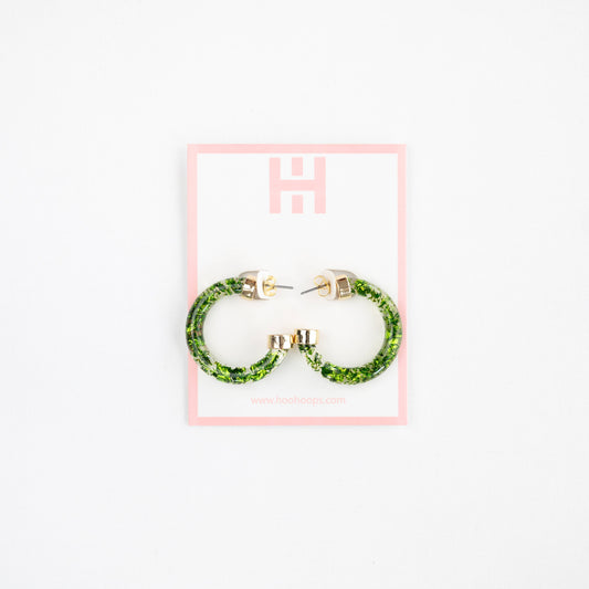 Green Foil Hoo Hoop Minis