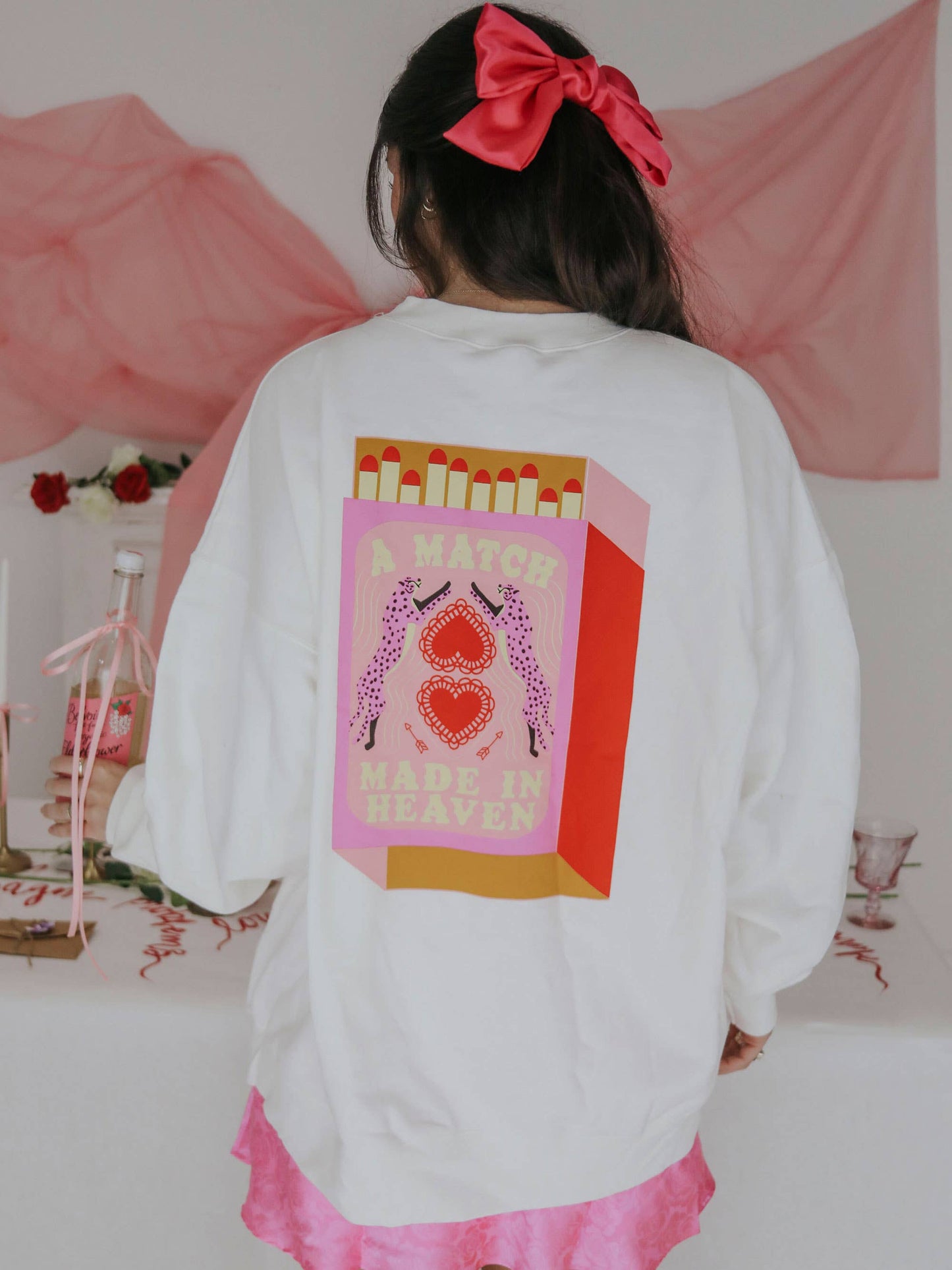 Burning Love Sweatshirt: Large