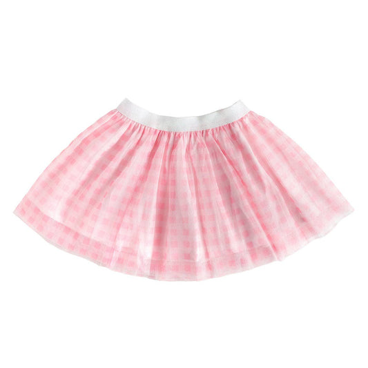 Pink Gingham Tutu - Dress Up Skirt - Kids Easter Tutu