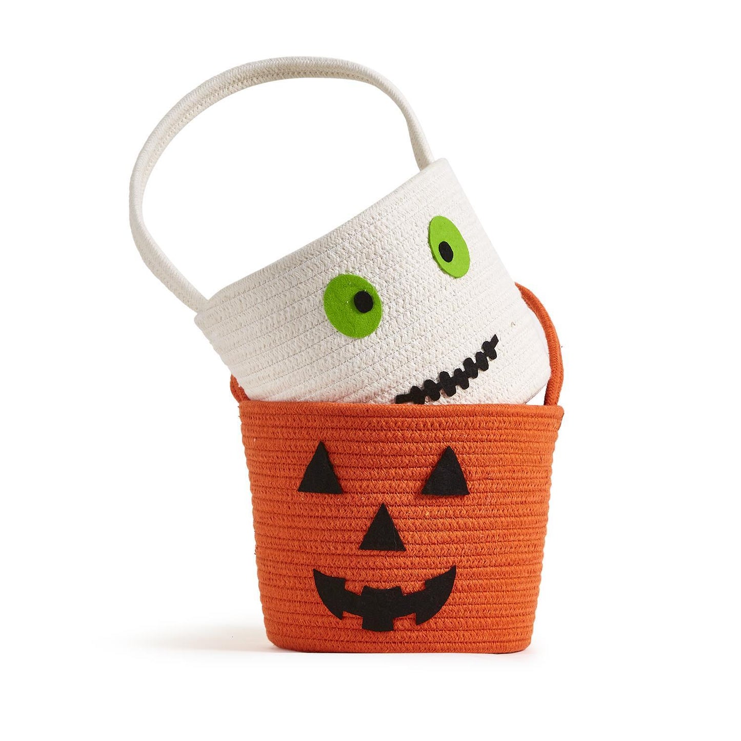 TRICKED OUT HALLOWEEN HAND-CRAFTED BASKET (SOLD INDIVIDUALLY)