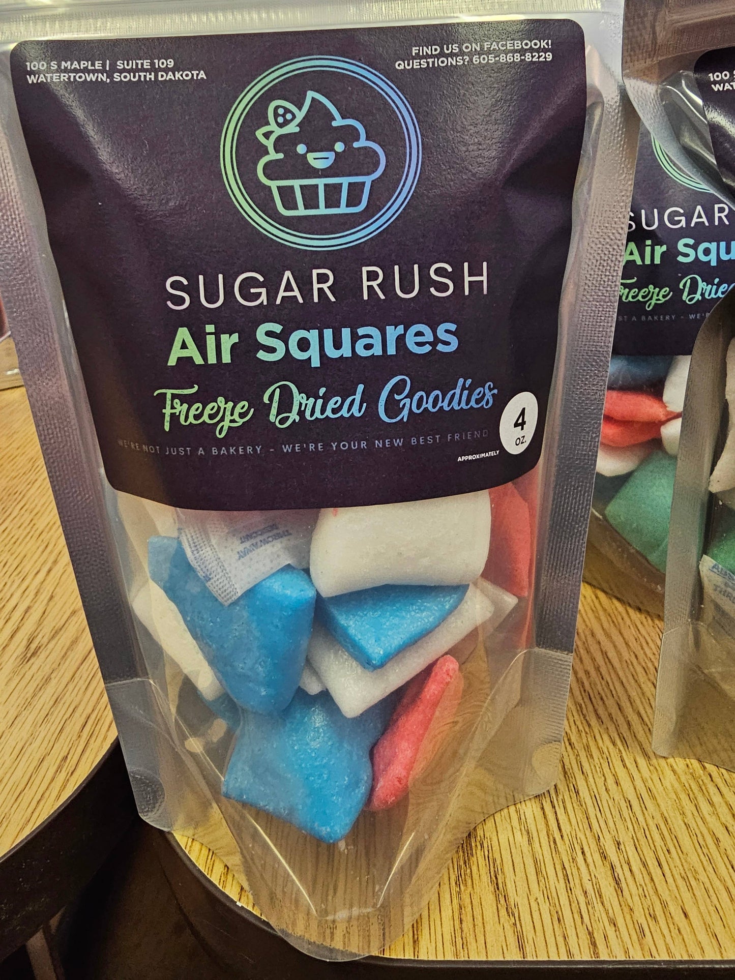 Freeze-Dried Air Squares