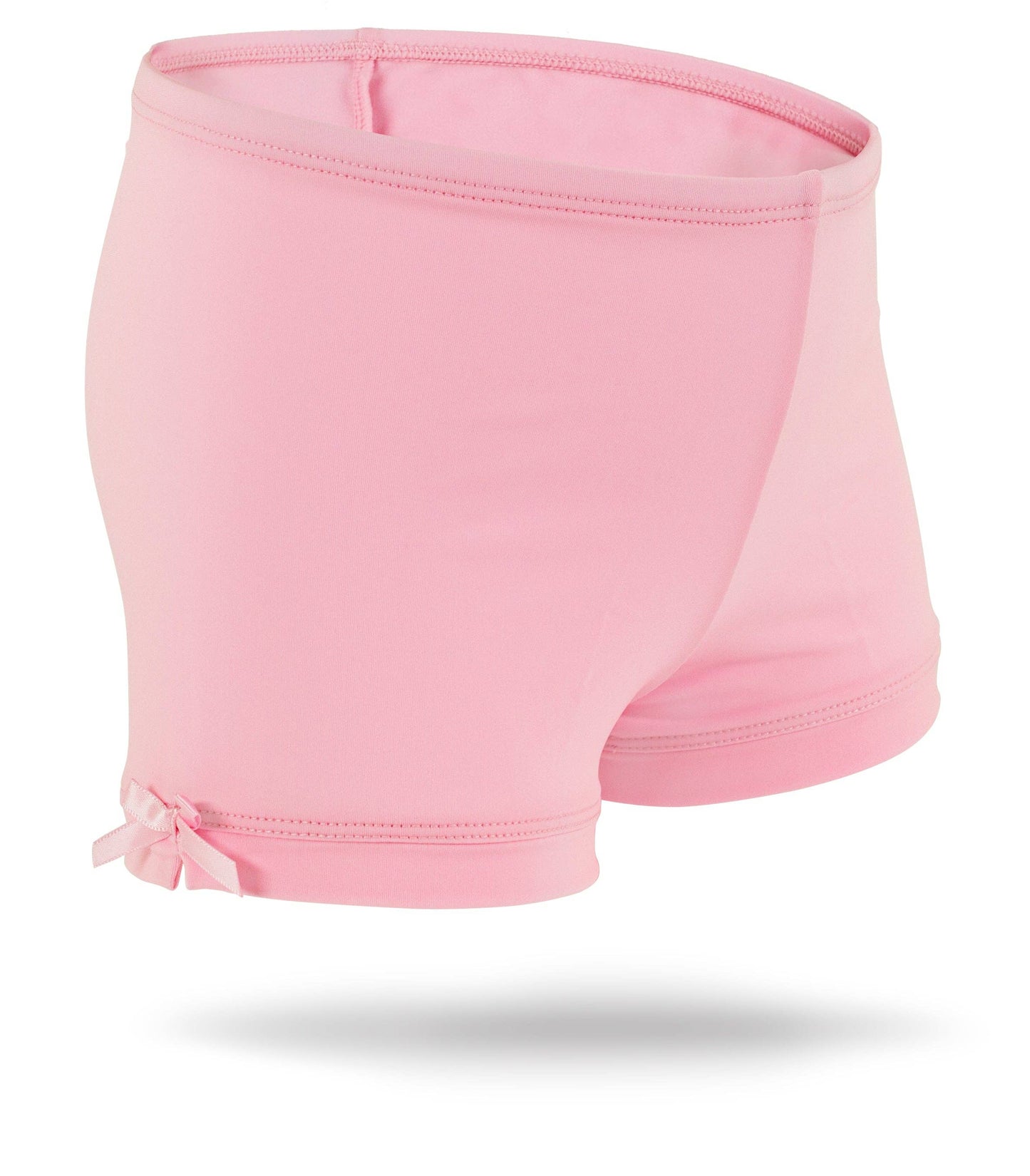 Light Pink Girls Spandex Shorts