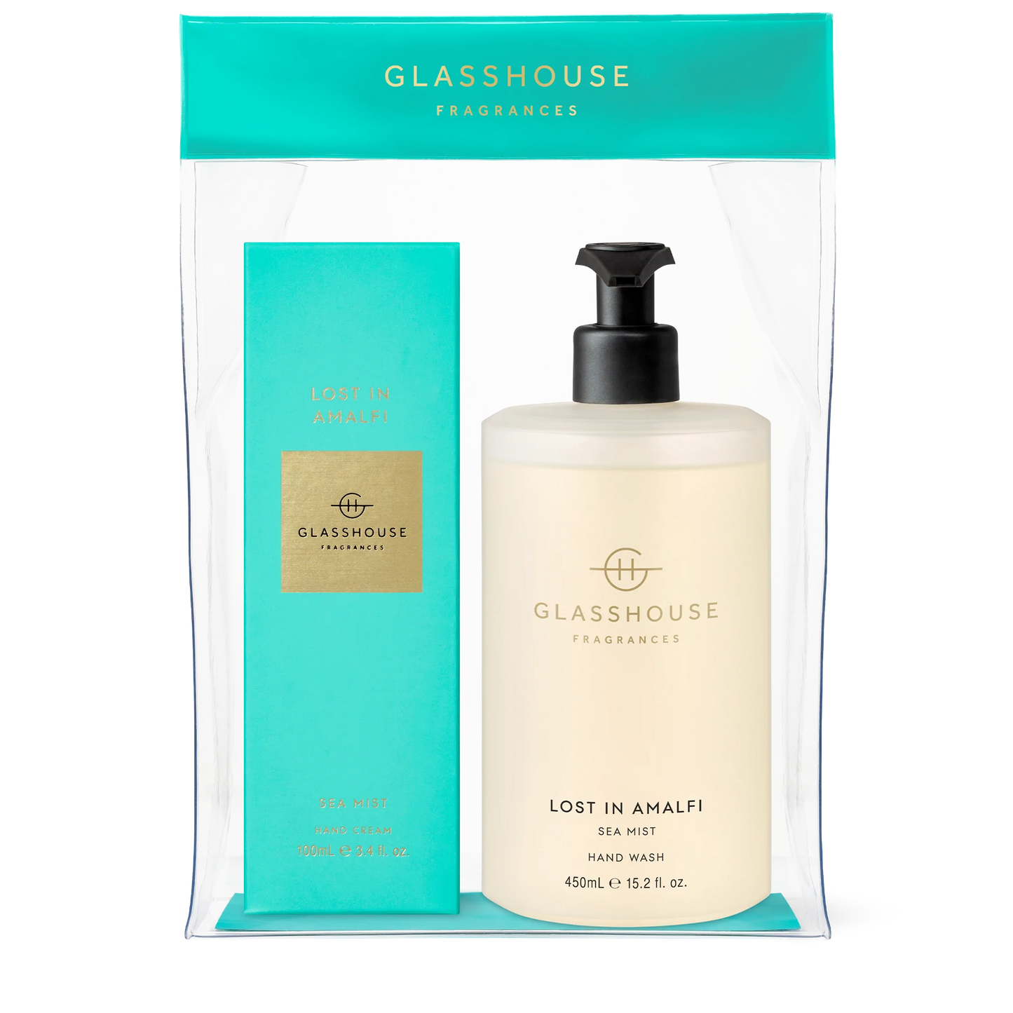 Hand Set -  3.4 oz. Glasshouse Hand Cream + 15.2 oz. Hand Wash