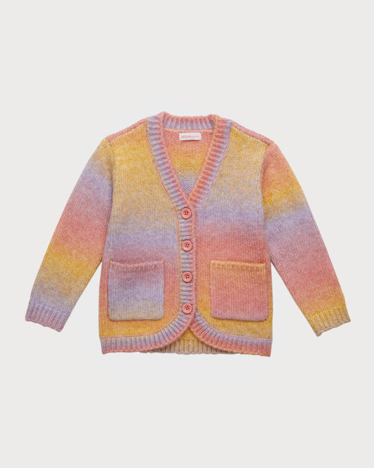 Girl's Gradient Cardigan