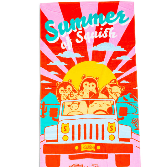 BigMouth x Squishmallows Summer of Squish Beach Towel