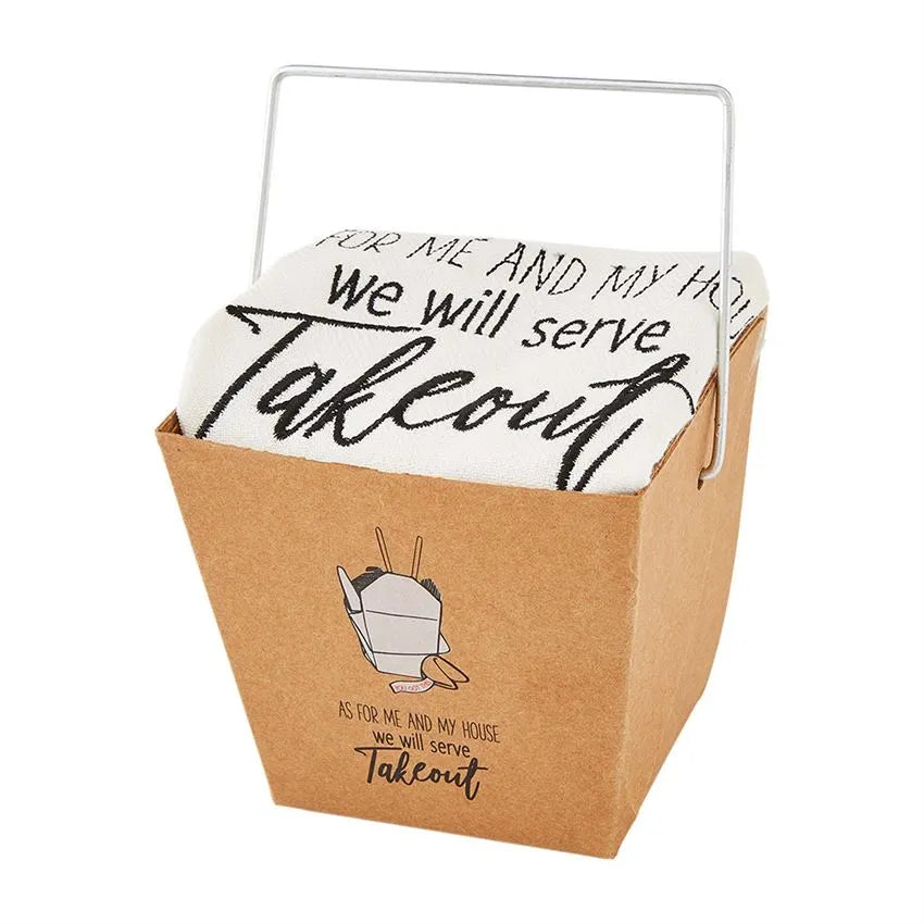 Take Out Box Hand Towel Gift Box