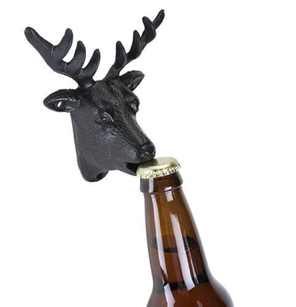 Cast Iron Wall Mounted Deer Bottle Opener