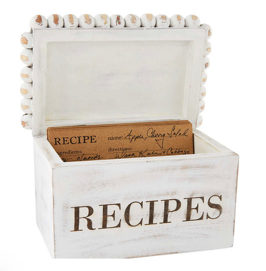 Beaded Recipe Box Set