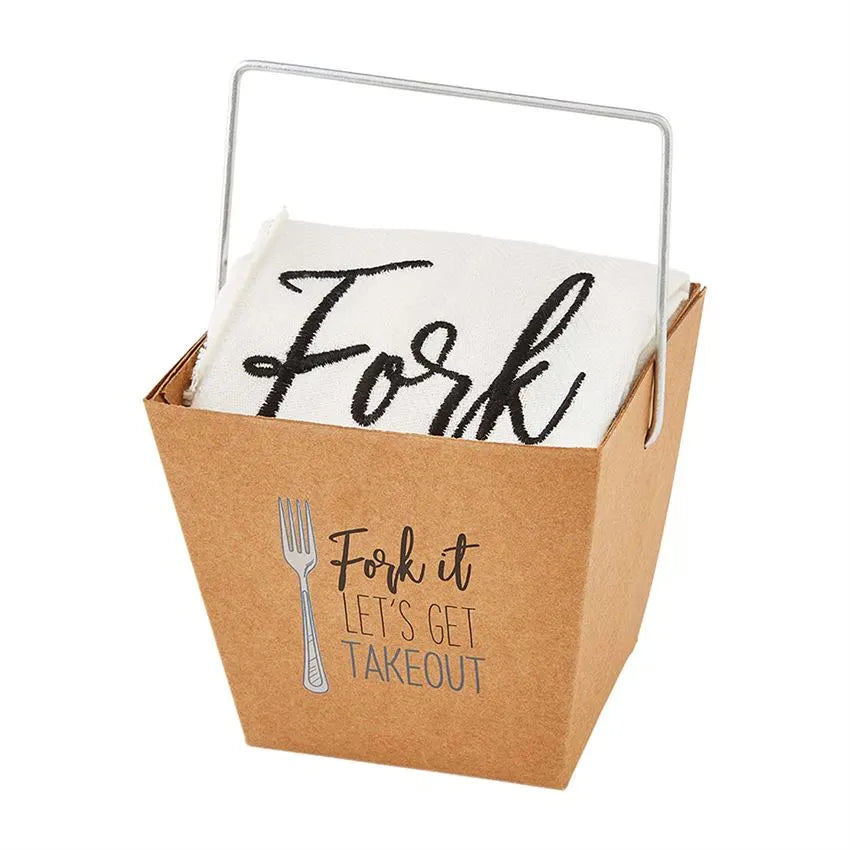 Take Out Box Hand Towel Gift Box