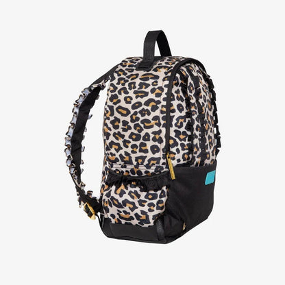 POSH PEANUT LANA LEOPARD - RUFFLED BACKPACK