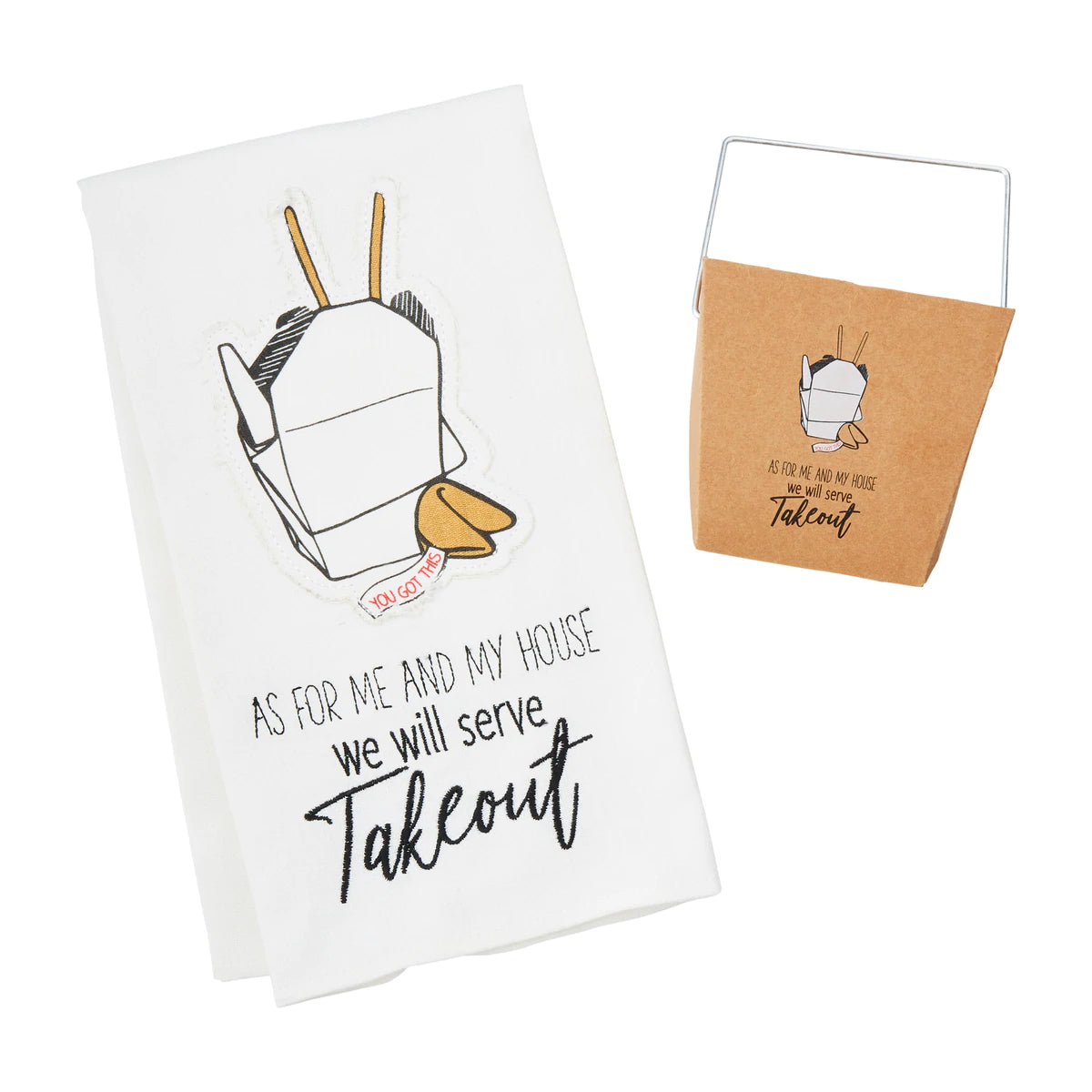 Take Out Box Hand Towel Gift Box