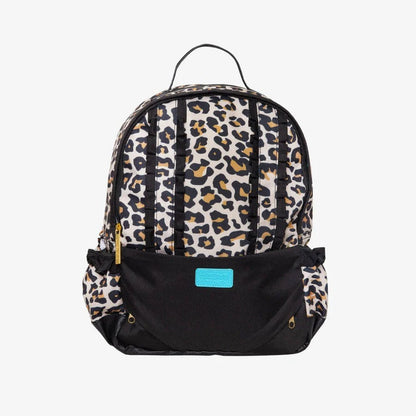 POSH PEANUT LANA LEOPARD - RUFFLED BACKPACK