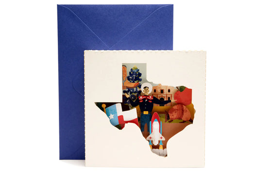 Big Tex Pop Up Card