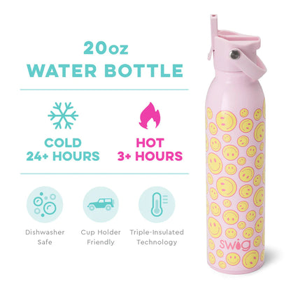 Flip & Sip Water Bottle (20oz)