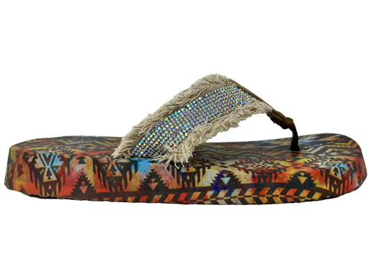 Tallulah Bling Flip Flops - Gypsy Jazz